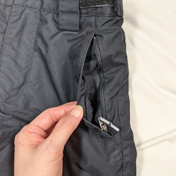 Columbia Black Unisex Bugaboo Omni Heat Insulated Snow Pants Size S - Picture 3 of 16